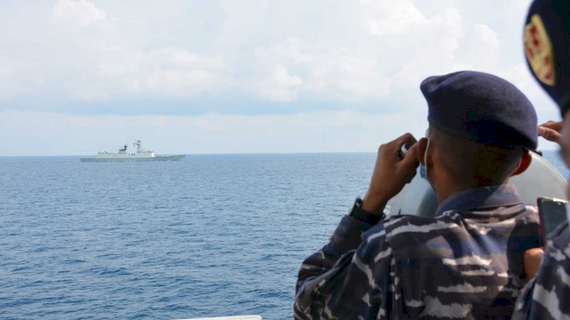 中國與印尼聯合海上軍演 澳媒:兩國關係拉近