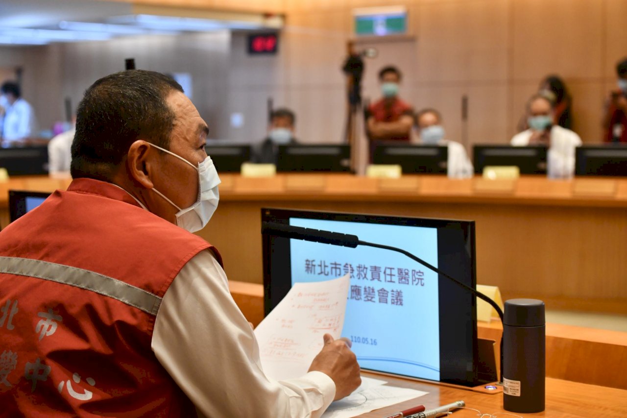 若確診數增加 侯友宜:準備足夠集中檢疫所後 開設快篩站