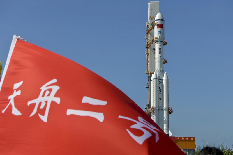 中國天舟2號貨運飛船 與天和核心艙成功對接