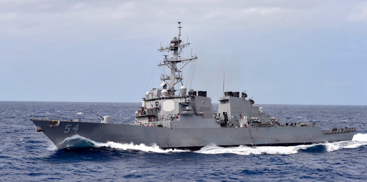 美艦行經南海 中國:美國是安全風險製造者