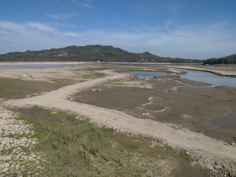 阿公店水庫蓄水量探底 6月起空庫防淤