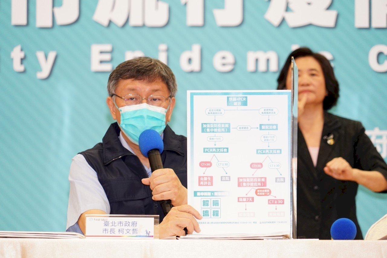柯文哲再籲中央授權出院流程 北市醫療量能估下週穩定