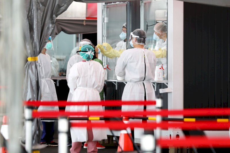烟花進逼 新北多數社區篩檢站正常服務 疫苗接種作業照常