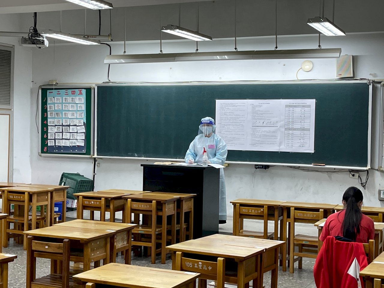 國中會考補考首日到考率97.6% 無額外啟動備用試場