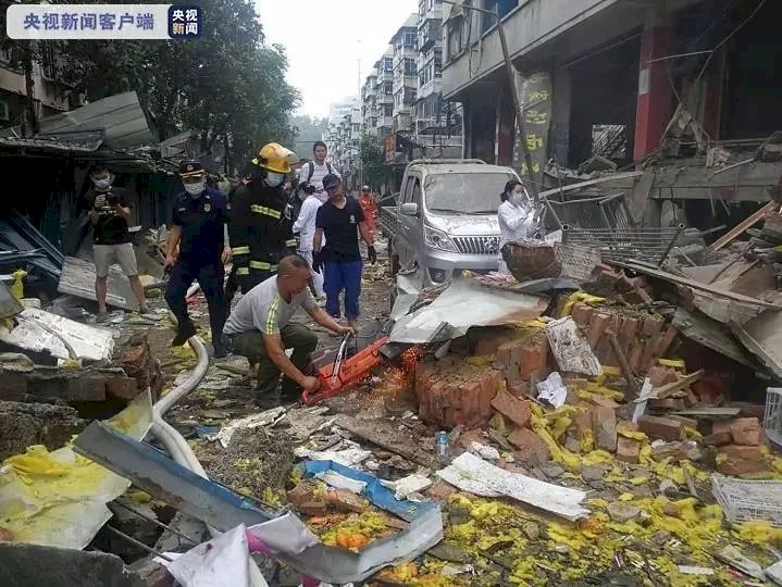 湖北十堰嚴重氣爆炸毀市場 已致11死37重傷