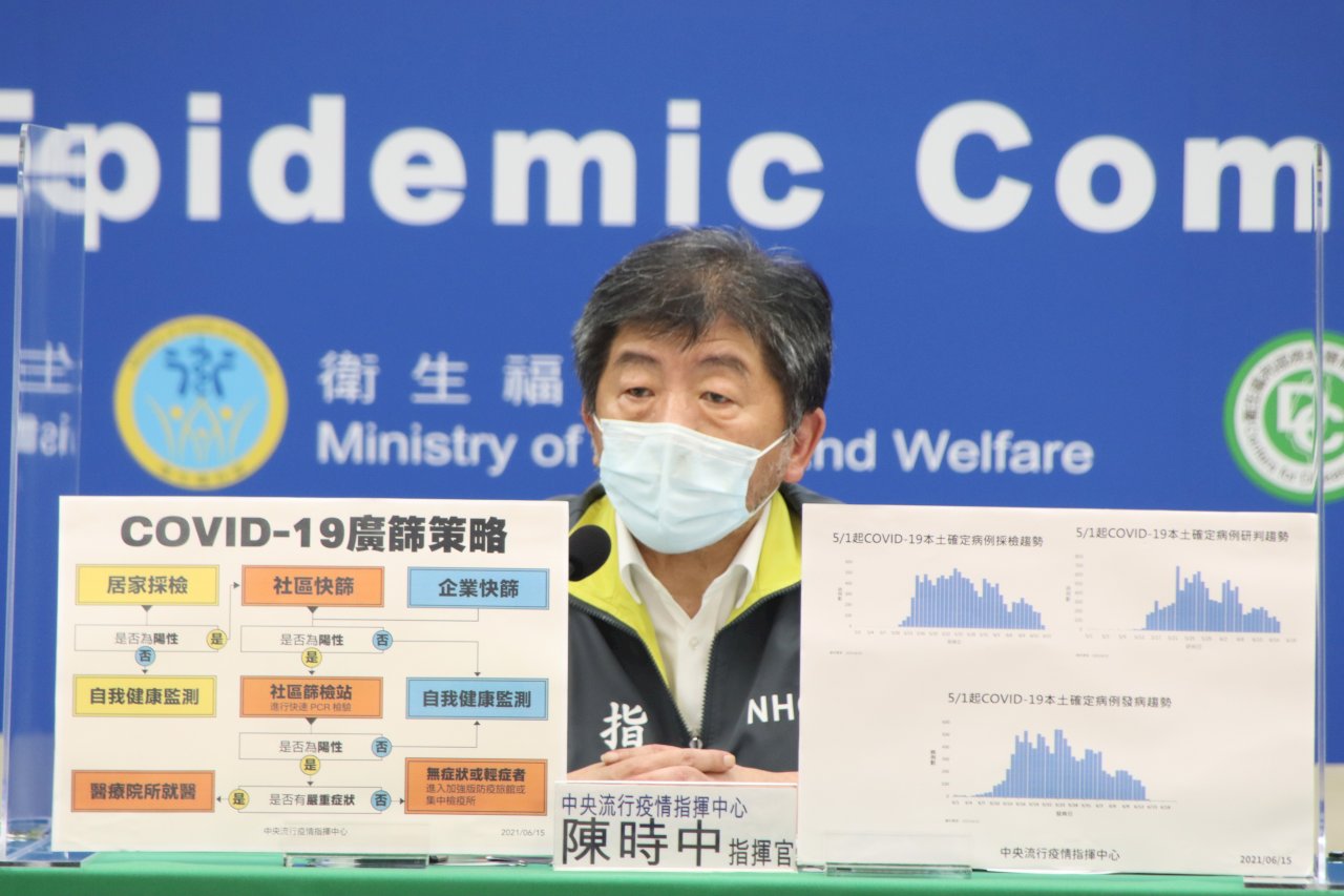 台灣汙水監測發現兩處含COVID-19病毒 陳時中:進一步分區檢驗