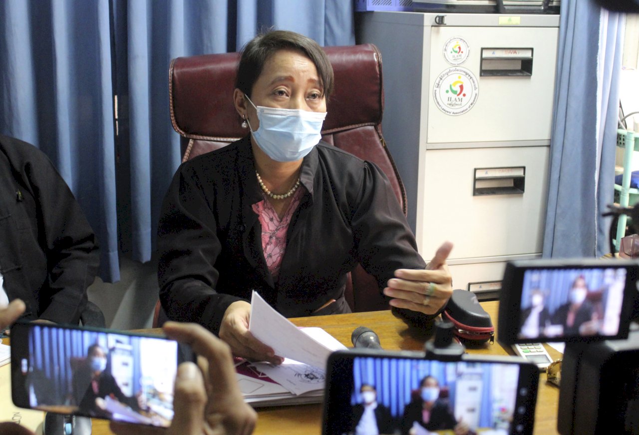 翁山蘇姬再出庭 接受煽動叛亂罪審判