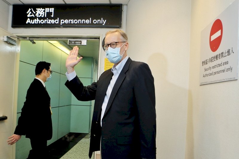 AIT處長任期畫句點離台 酈英傑臨行：後會有期