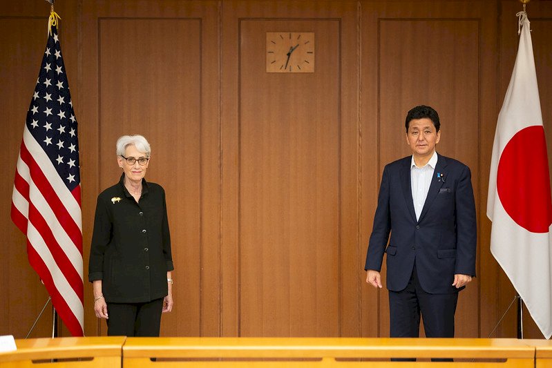 美副國務卿會日防長 再提台海和平穩定重要性