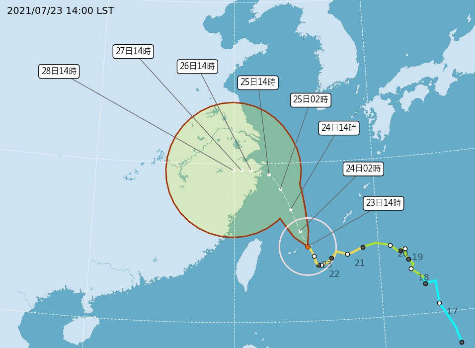 「烟花」今晚發威 全台留意強風豪雨大浪(影音)