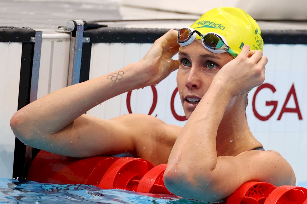 澳洲女泳將麥肯伊  100公尺自由式預賽破奧運紀錄
