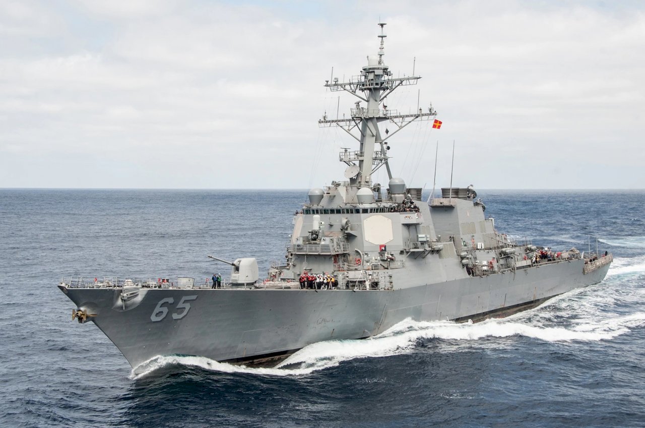 美戰艦通過南海 北京稱予以警告驅離
