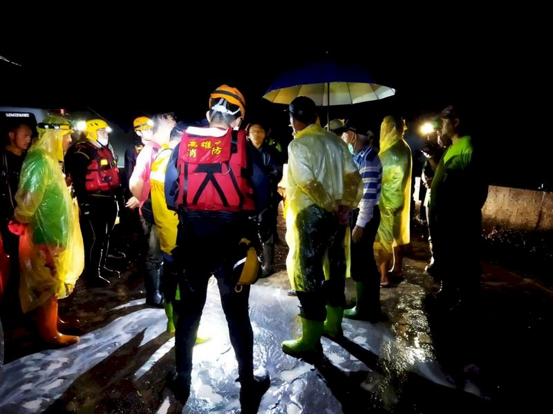 桃源區民代表勘災遭泥流沖走 陳其邁:全力搜救中