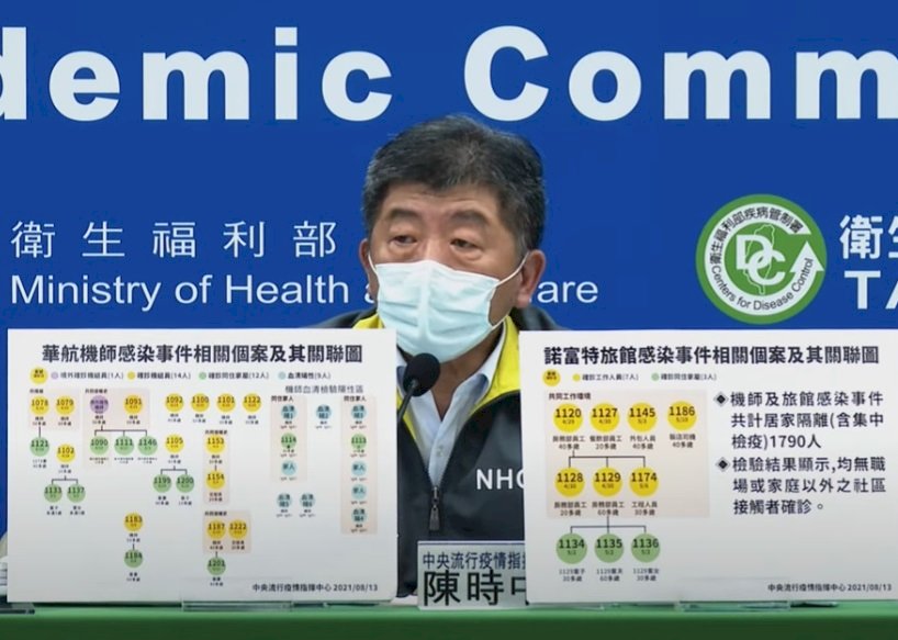 強調「3+11」非破口 陳時中持4手板整整講了10分鐘