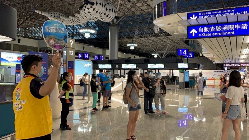 台帛旅遊泡泡重啟 首航旅客目標當地打疫苗