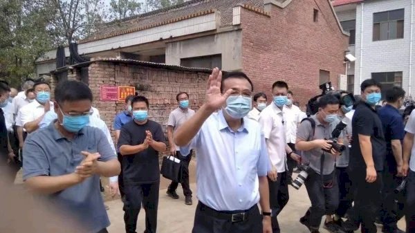 河南洪災將滿月 李克強視察鄭州地鐵等災區