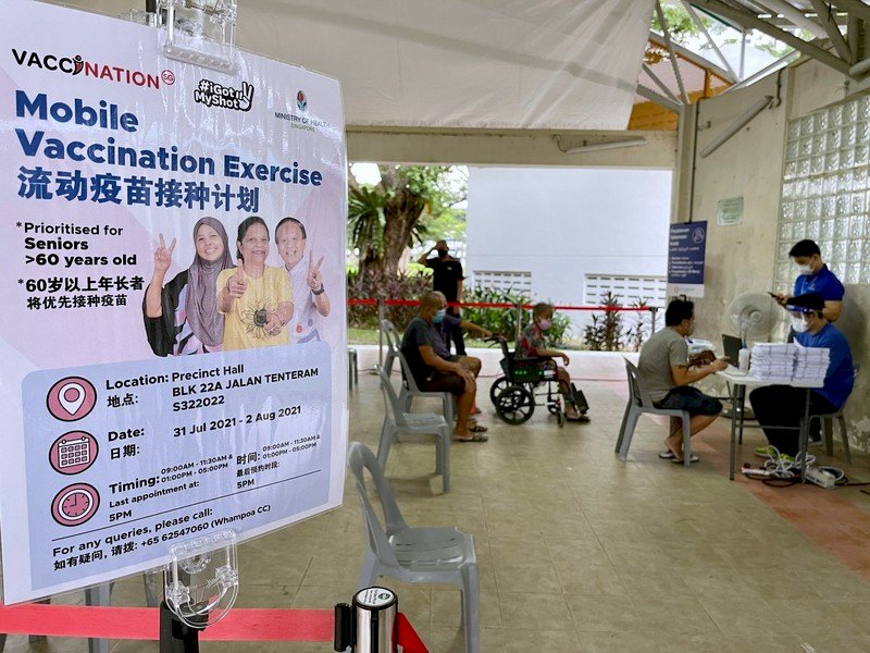 選擇不接種疫苗染疫 新加坡當局將不支付醫藥費