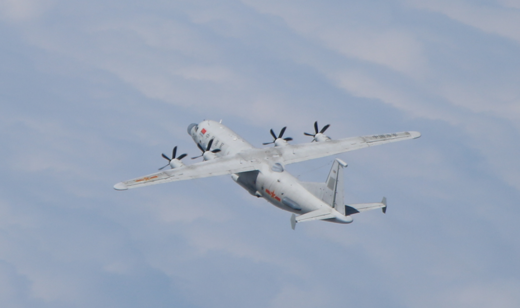 中共運8技偵機擾台  空軍兵力應對