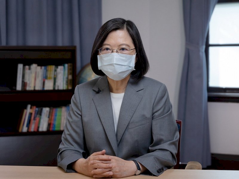 總統:台灣願承擔區域穩定責任 不會將夥伴協助視為當然