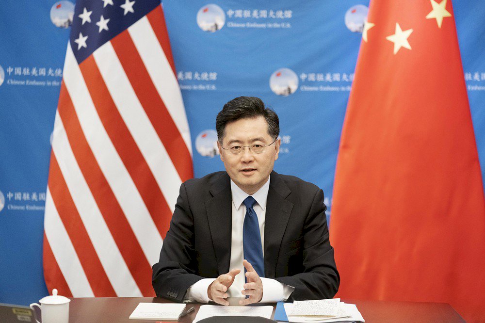 戰狼好尷尬！美媒聯訪中國駐美大使秦剛 事後卻未見任何報導