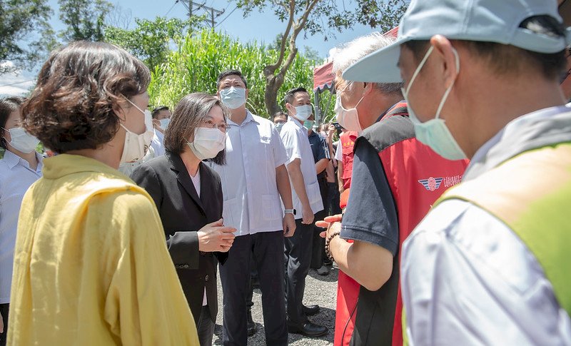 明霸克露橋便道通行 蔡總統:中長期規劃找出更周全穩固的方案