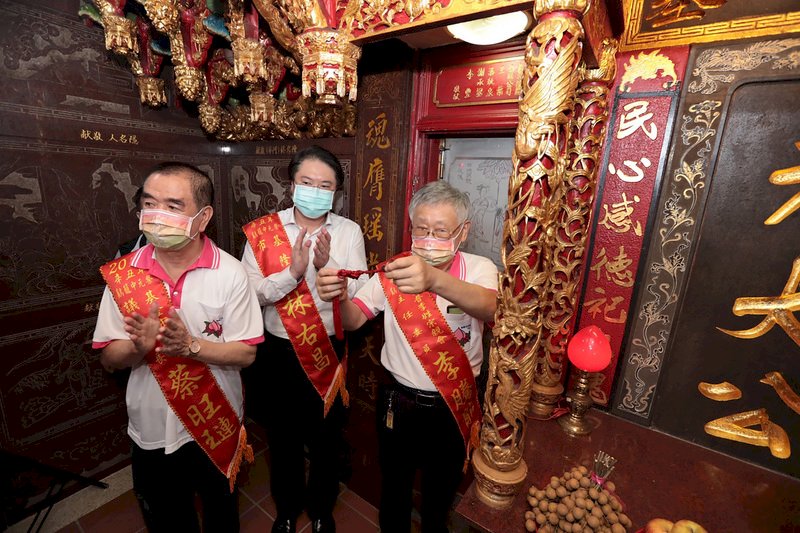 基隆老大公廟關龕門 中元祭圓滿落幕
