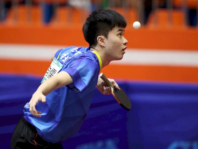 WTT新加坡大滿貫賽 林昀儒男單4強止步