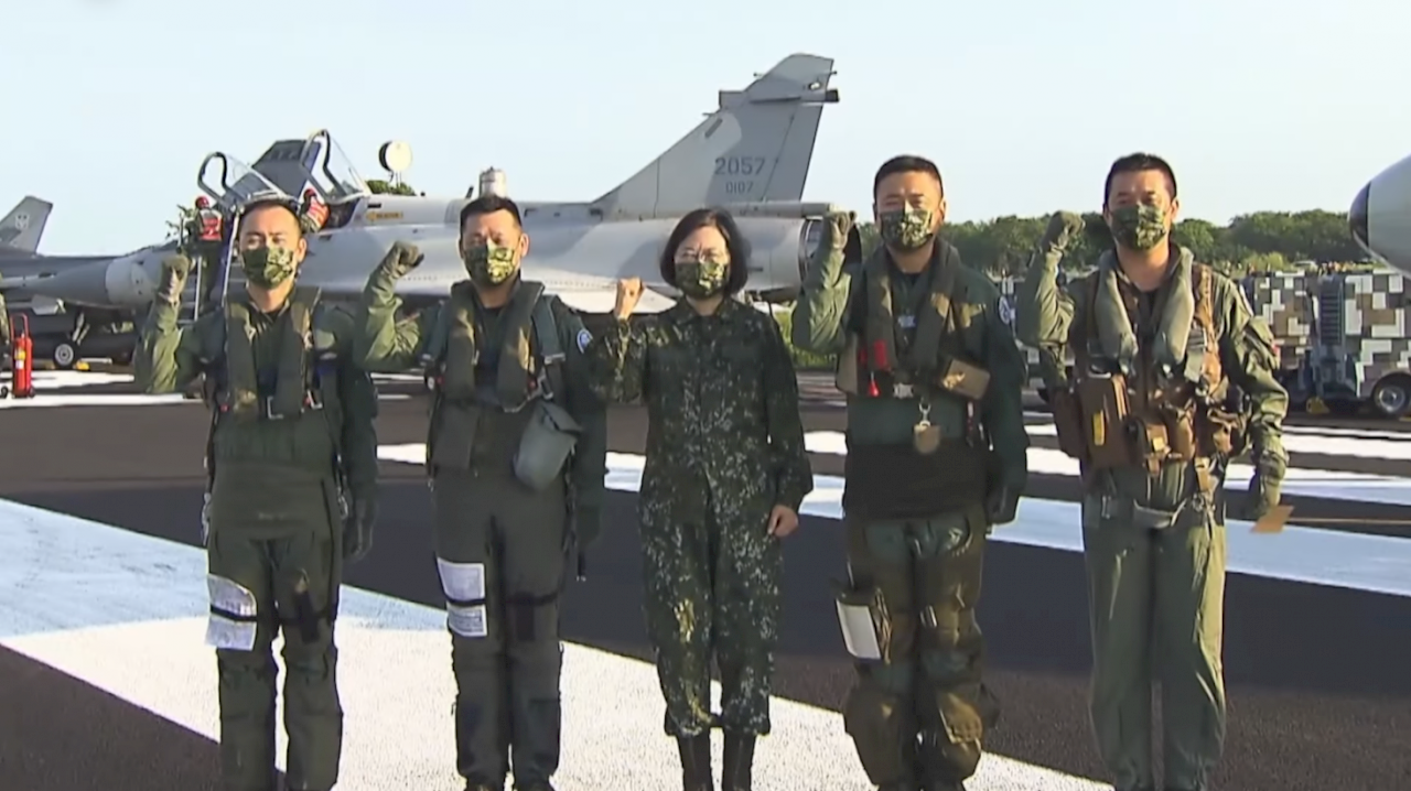 蔡總統臉書分享漢光演習影片 籲力挺國軍