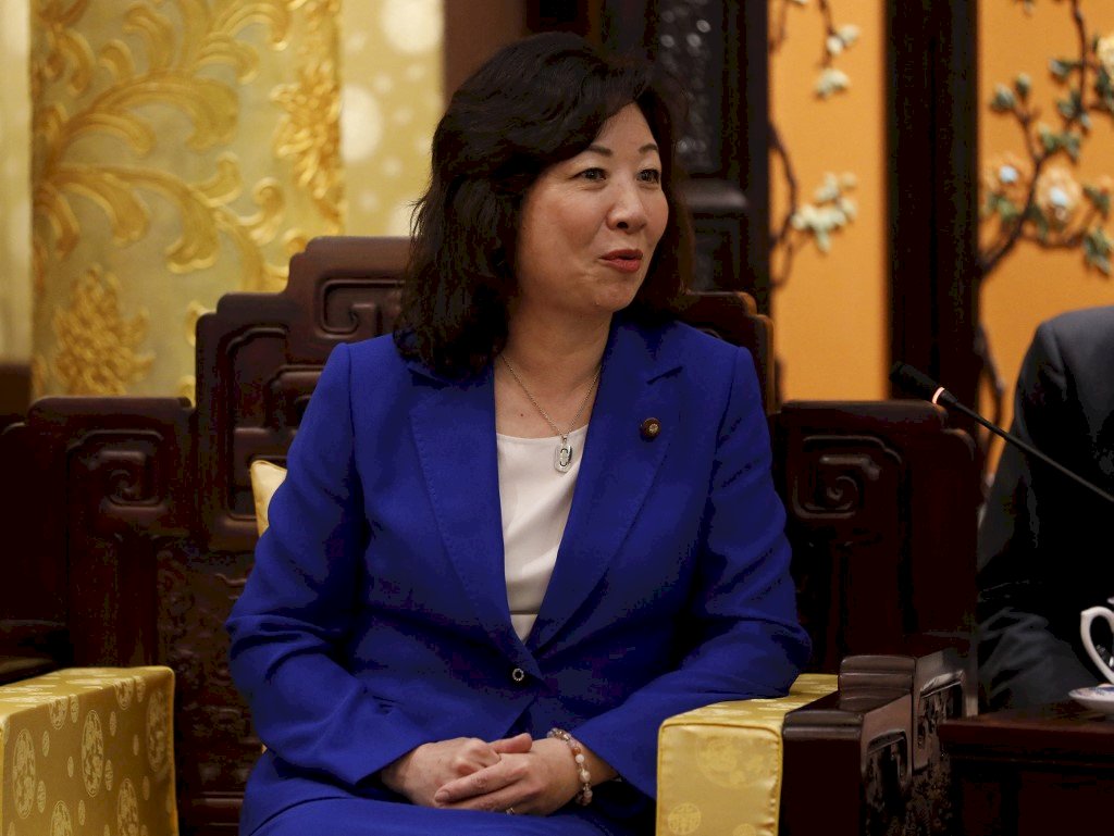 日本前內閣官員野田聖子 宣布參選自民黨總裁