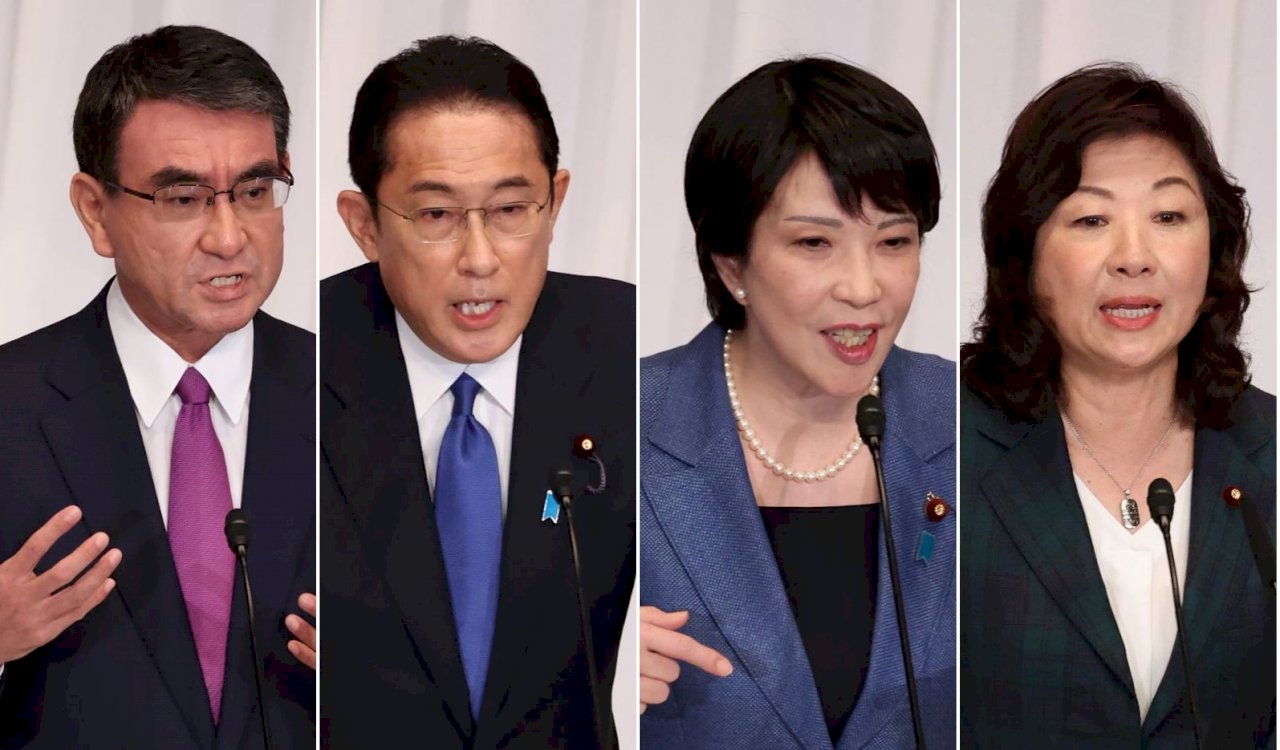 4人角逐自民黨總裁 第二輪投票可能性大增