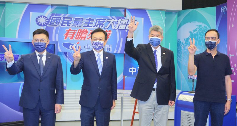 張亞中批朱立倫亂扣「紅統」帽子 江啟臣:黨內互打是亡黨亂源