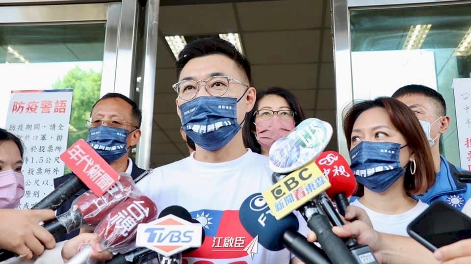 支持朱立倫 江啟臣:選後投入陳柏惟罷免案與公投宣講活動