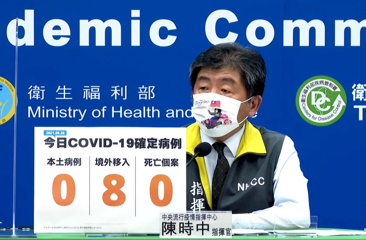 國內COVID-19本土今再「加零」新增8例境外