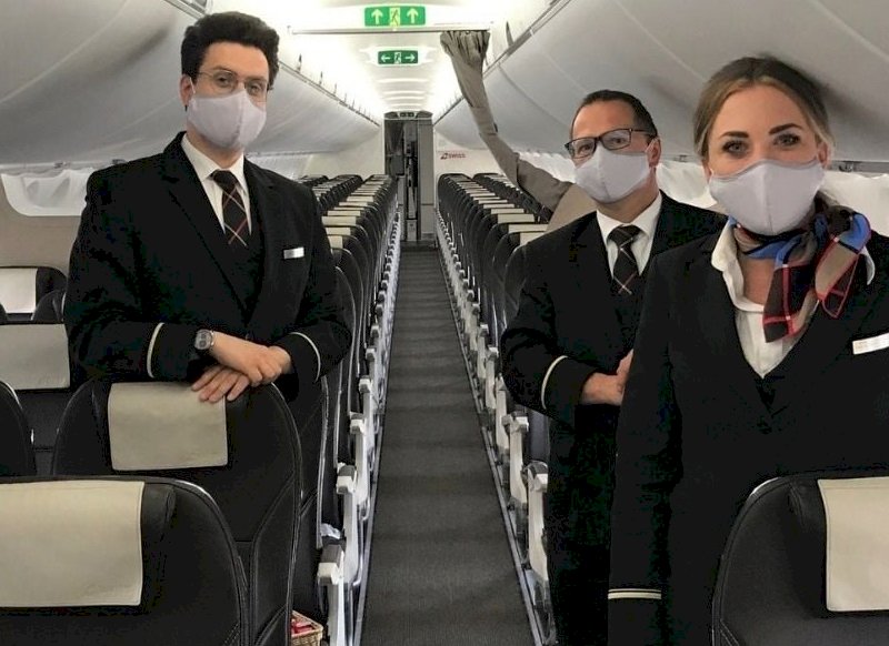 瑞士航空:機組人員拒接種疫苗將被解僱