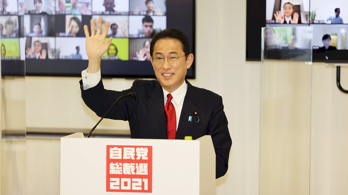 岸田文雄當選自民黨總裁 將成日本新首相
