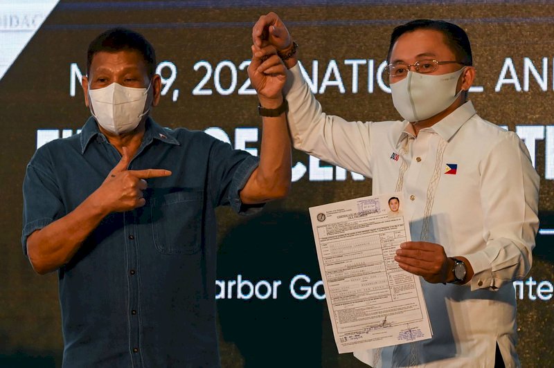 杜特蒂欽點接班人 退出菲律賓總統大選