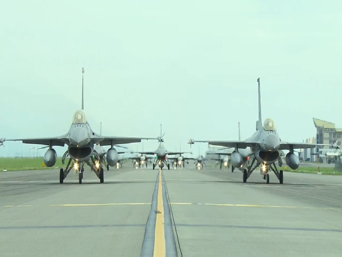 共機頻擾台 空軍發布短片：絕不讓敵機越雷池一步