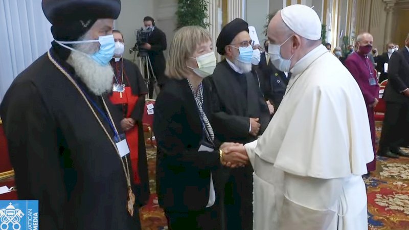 教宗邀宗教領袖倡議環保 台灣心道法師錄影參與