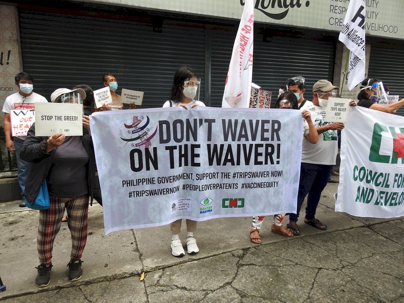 疫情肆虐 菲律賓醫護籲政府挺豁免疫苗專利