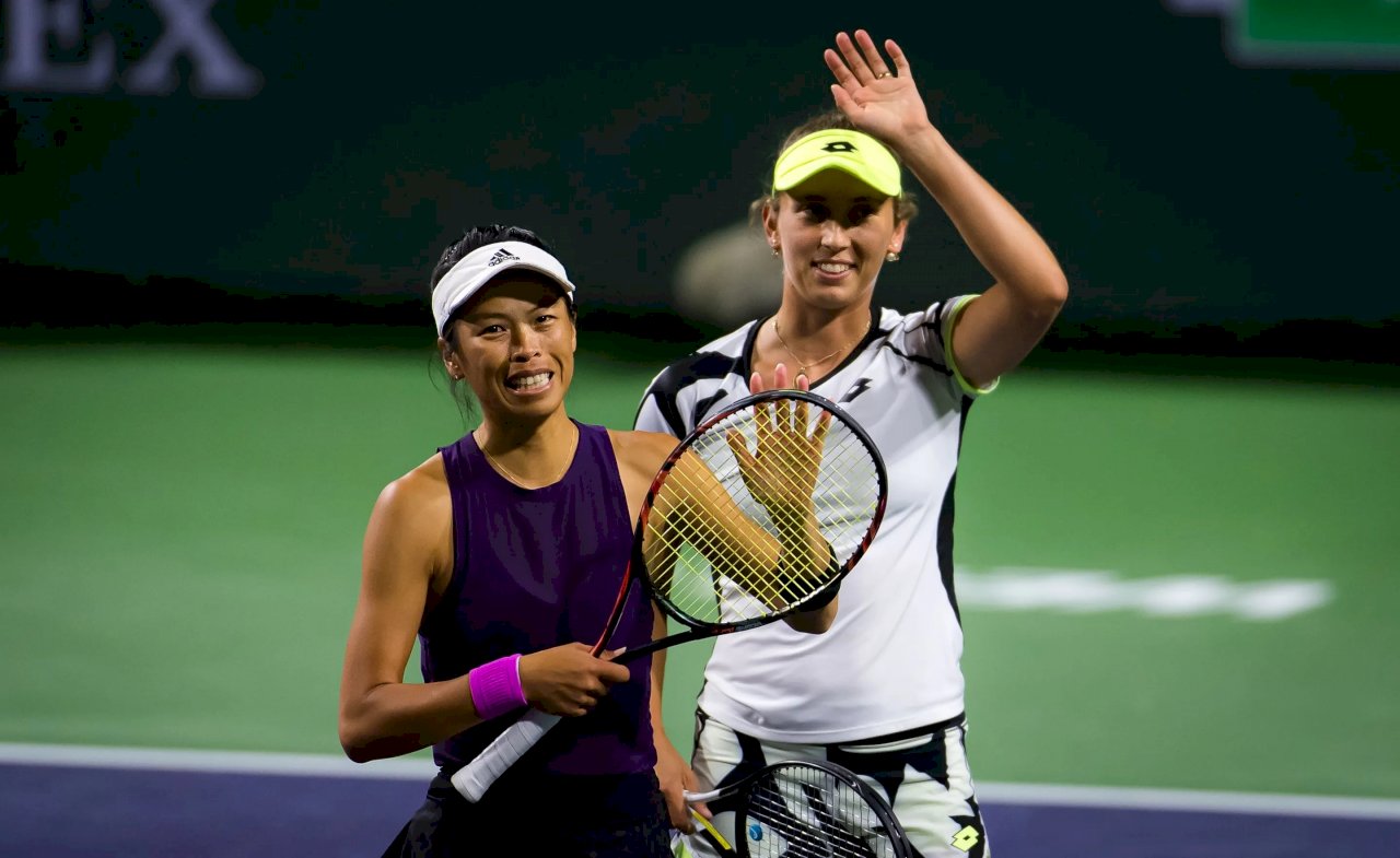 WTA年終賽女雙 謝淑薇後來居上開紅盤 （影音）