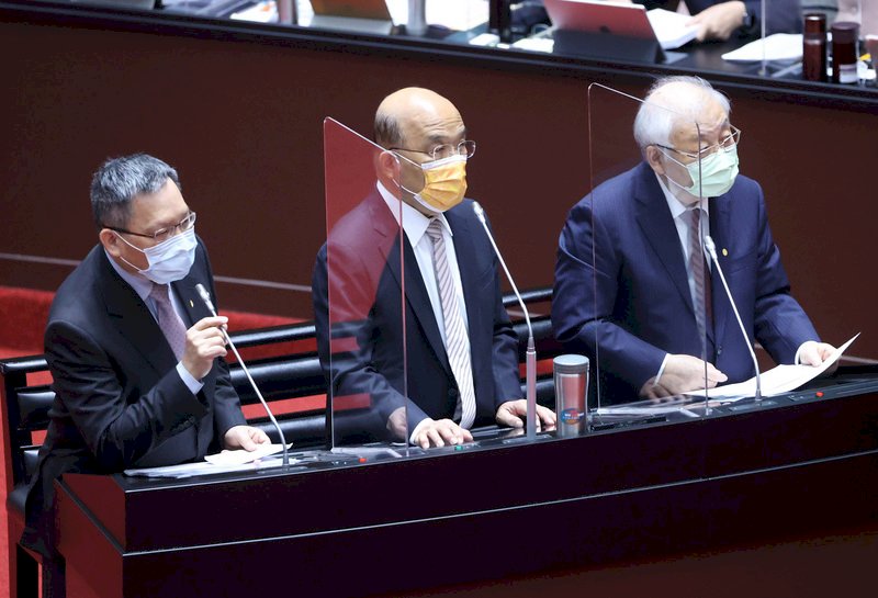 明年度總預算案 蘇揆:5年債務僅淨增2910億元受嚴密控管