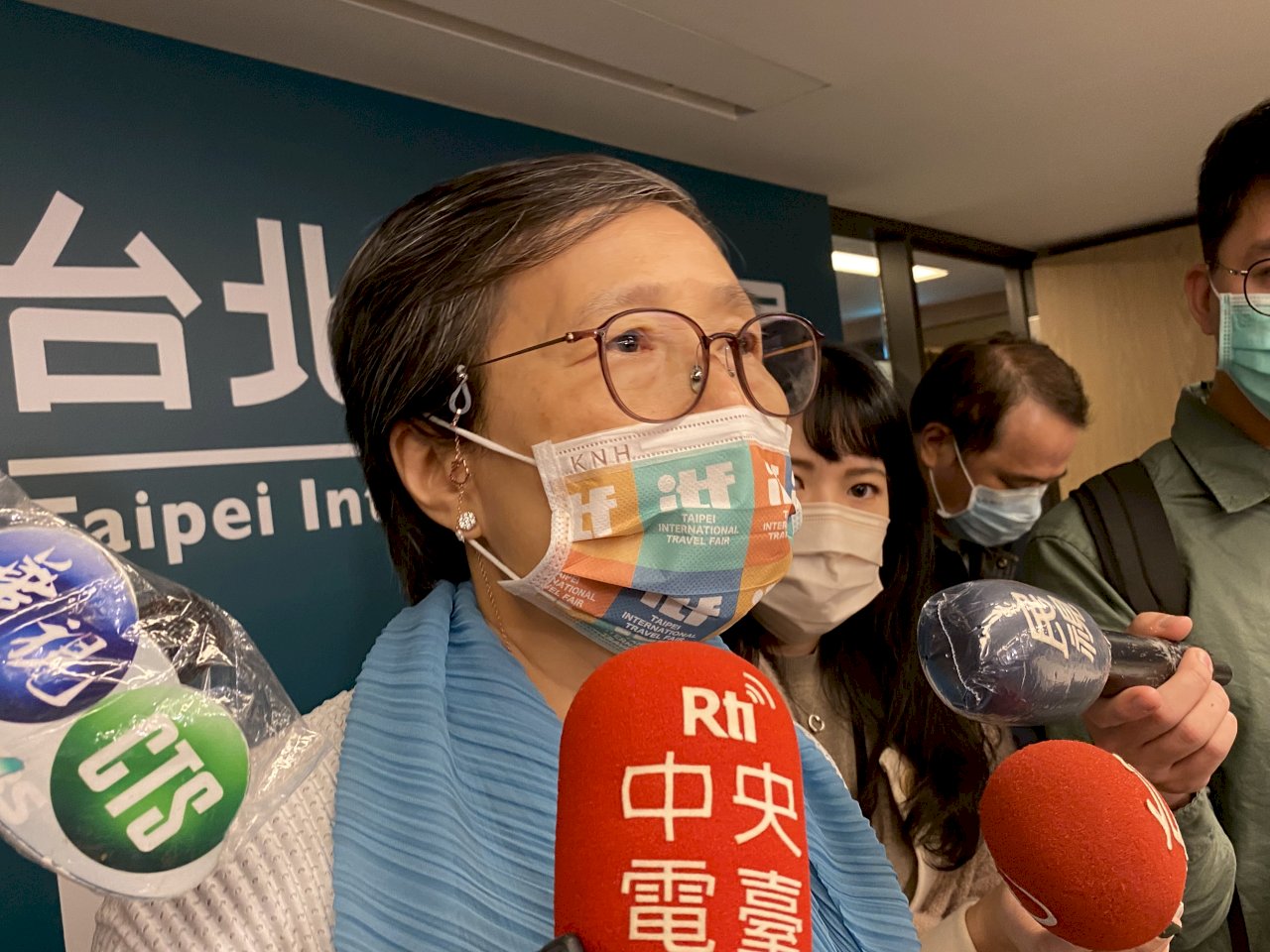 2021台北國際旅展ITF 葉菊蘭:加倍奉還、力挺觀光!