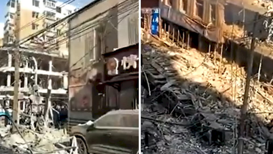 遼寧瀋陽餐廳爆炸 現埸多人傷亡（影音）