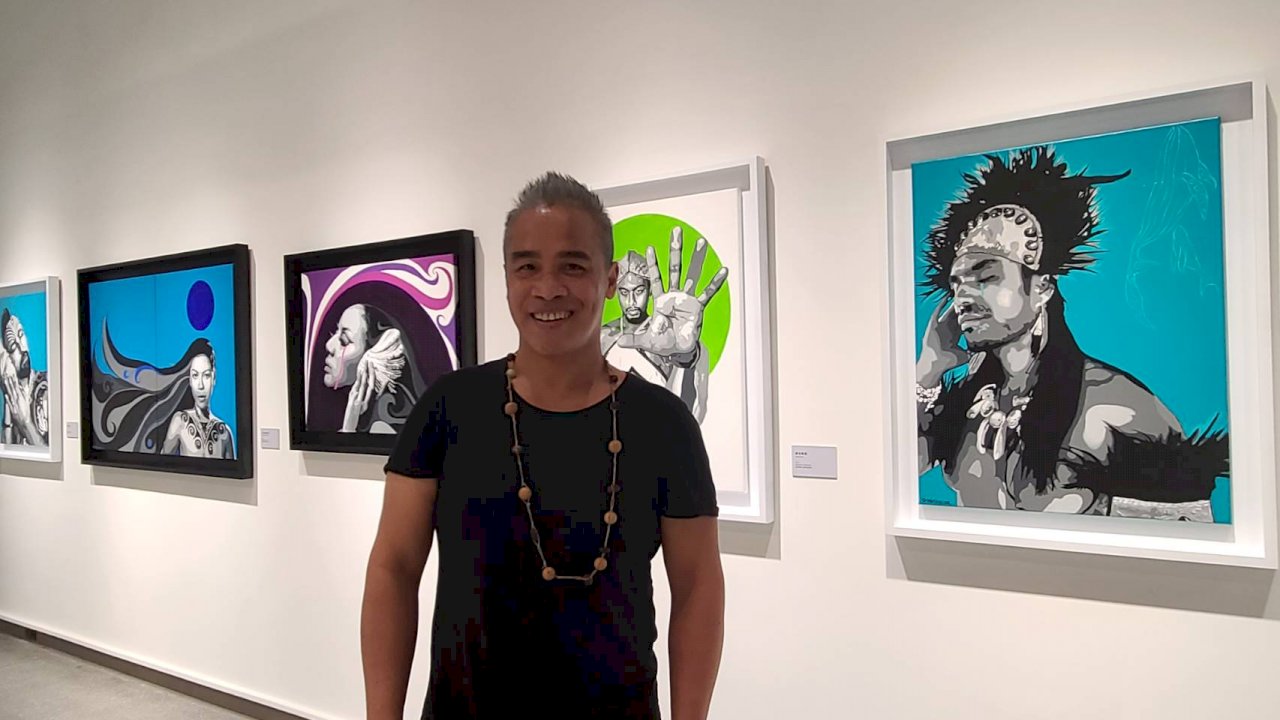 優席夫創作至今最大型個展 以南島色彩「擁抱」疫後時代(影音)