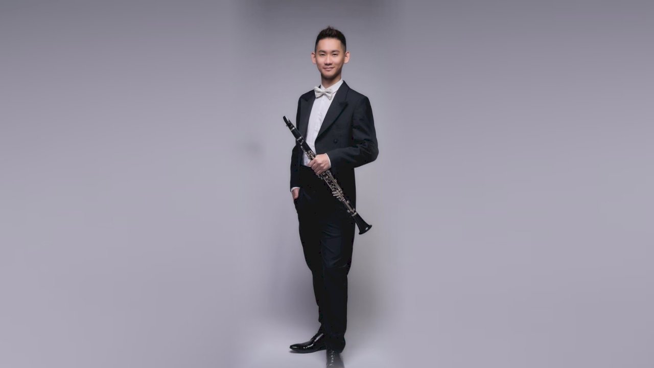賴俊諺獲法國藍瑟勒單簧管大賽首獎及最佳觀眾獎  不忘秀台灣口罩