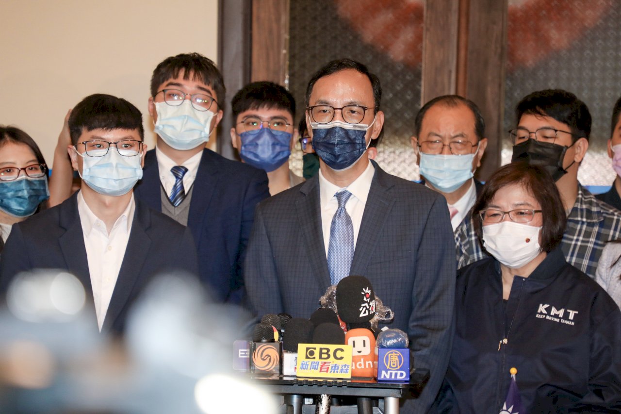 林昶佐籲適可而止 朱立倫:開口就搞意識形態一定會被罷免