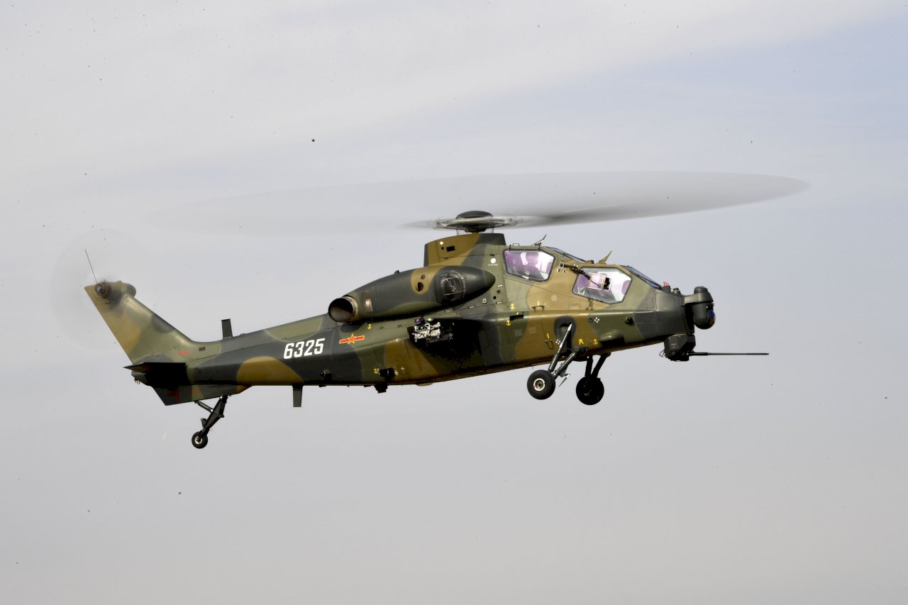 中共武裝直升機觸台海中線 國防部研判為實戰化驗證