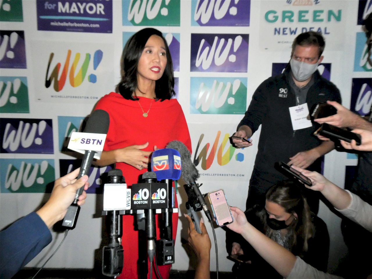 台裔吳弭成波士頓首位女市長 出錢出力的僑界人士超興奮