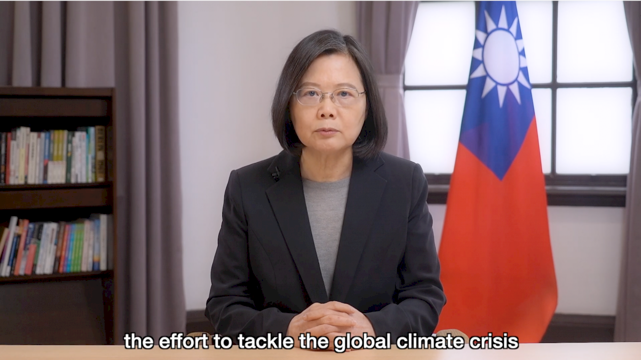 總統：氣候變遷有賴國際團結應對 台灣應被納入