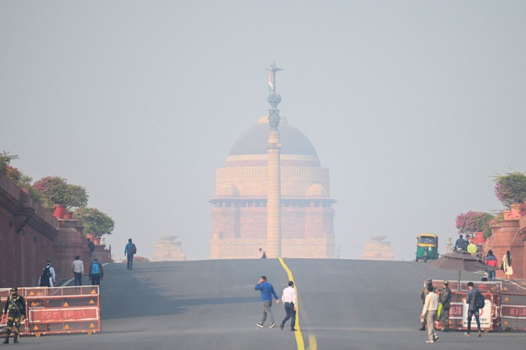 印度德里空氣污染達危險程度 學校無限期關閉